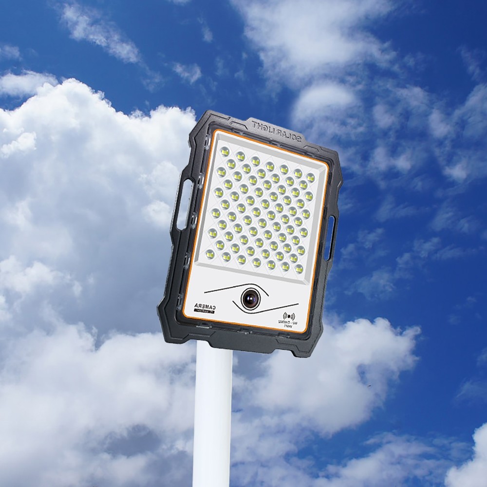 Cámara con panel de energia solar de 200W full...