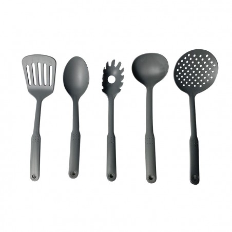 255030 Juego de cacerolas 17 piezas 20-24-28 cm DGBAVARIA GRIS asas extraíbles
