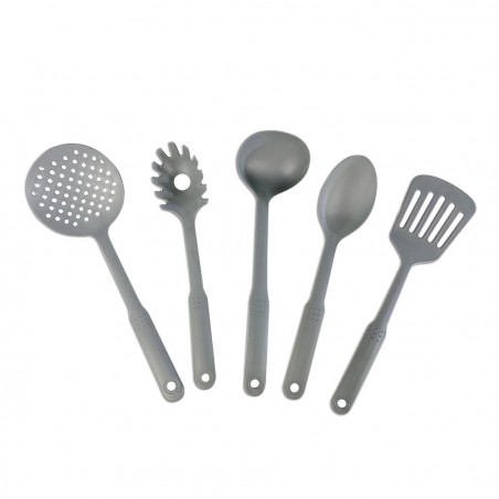 255029 Juego de cacerolas 14 piezas 20-24-28 cm DGBAVARIA GRIS asas extraíbles