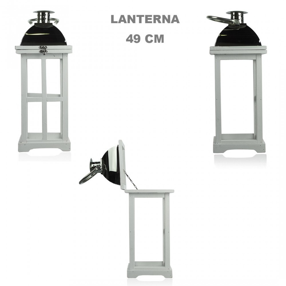 335010 Set 3 Pcs Maxi Lanterns BLANCO...