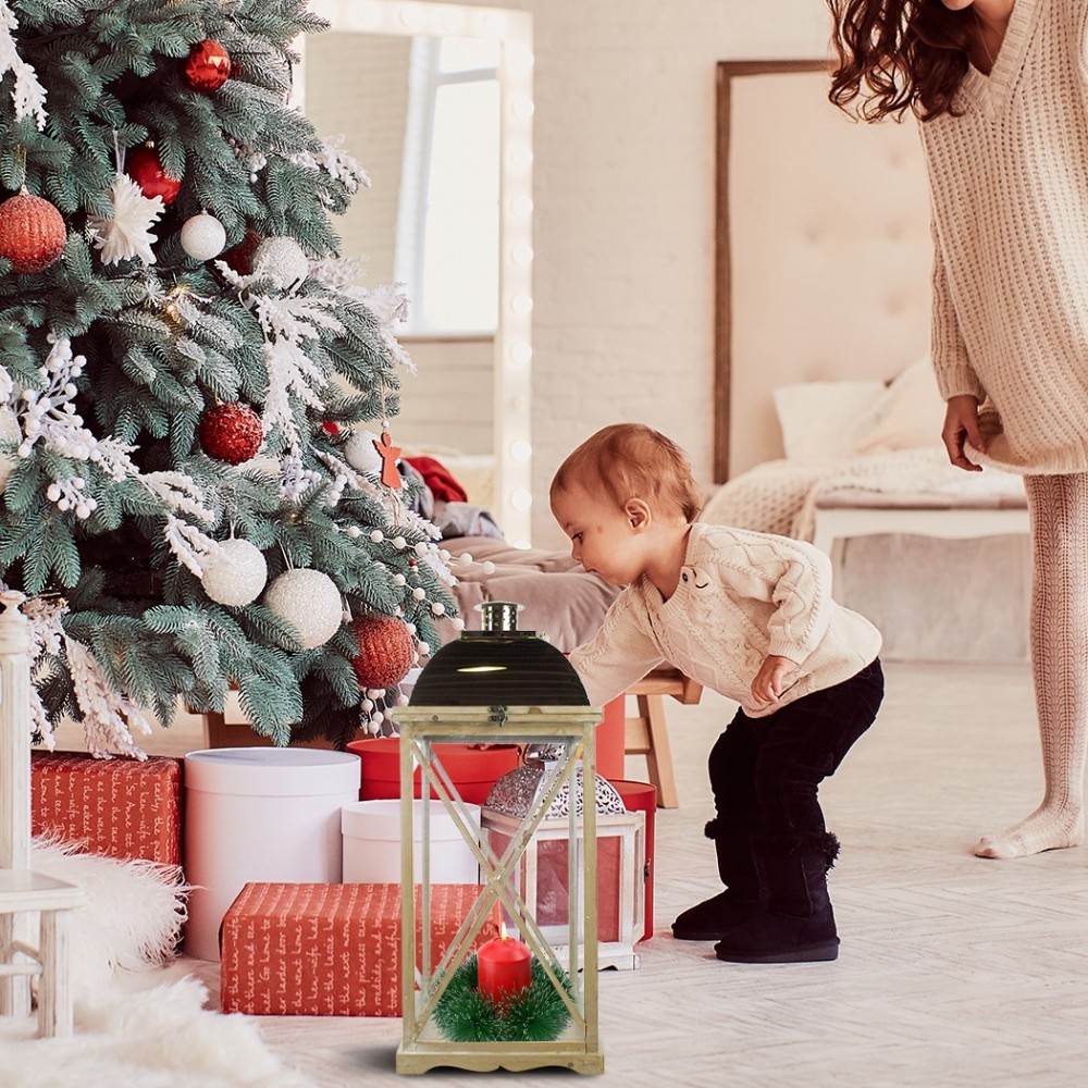 335007 Set 3 Pcs Maxi Lanterns BRONCE...