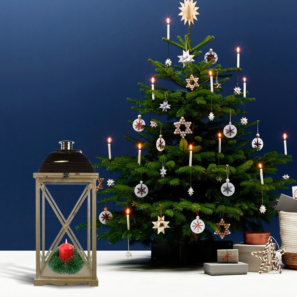 335007 Set 3 Pcs Maxi Lanterns BRONCE...