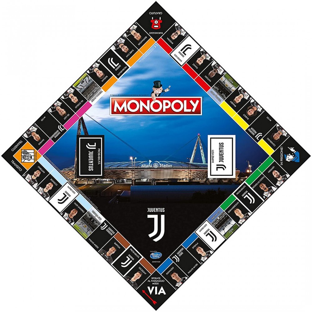 035262 Monopoly Classic edition JUVENTUS team juego de mesa 2018/19