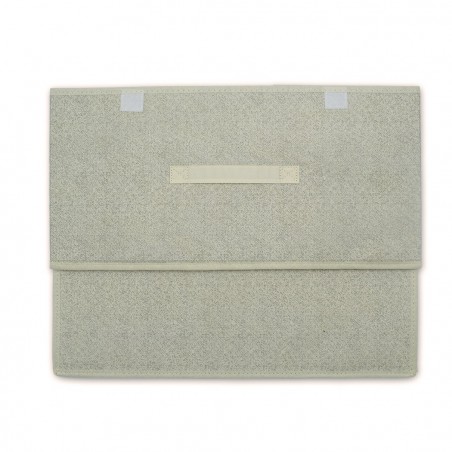 745017 Caja ahorro de espacio BEIGE ideal para cambio de temporada 50x40xH25cm