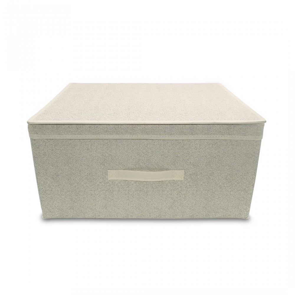 745017 Caja ahorro de espacio BEIGE ideal para...