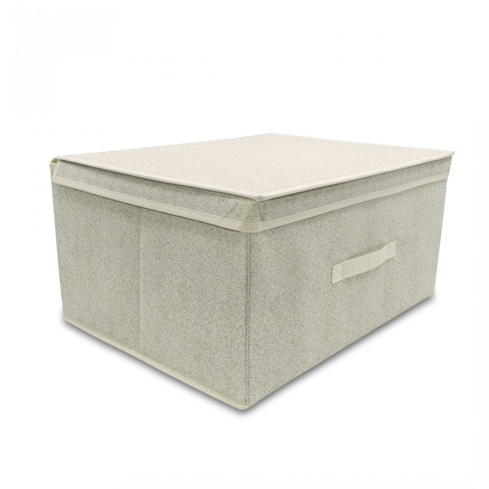 745017 Caja ahorro de espacio BEIGE ideal para...