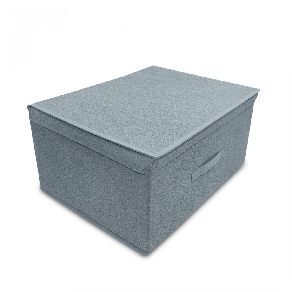 745000 Caja ahorro de espacio GRIS ideal para cambio de temporada 50x40xH25 cm