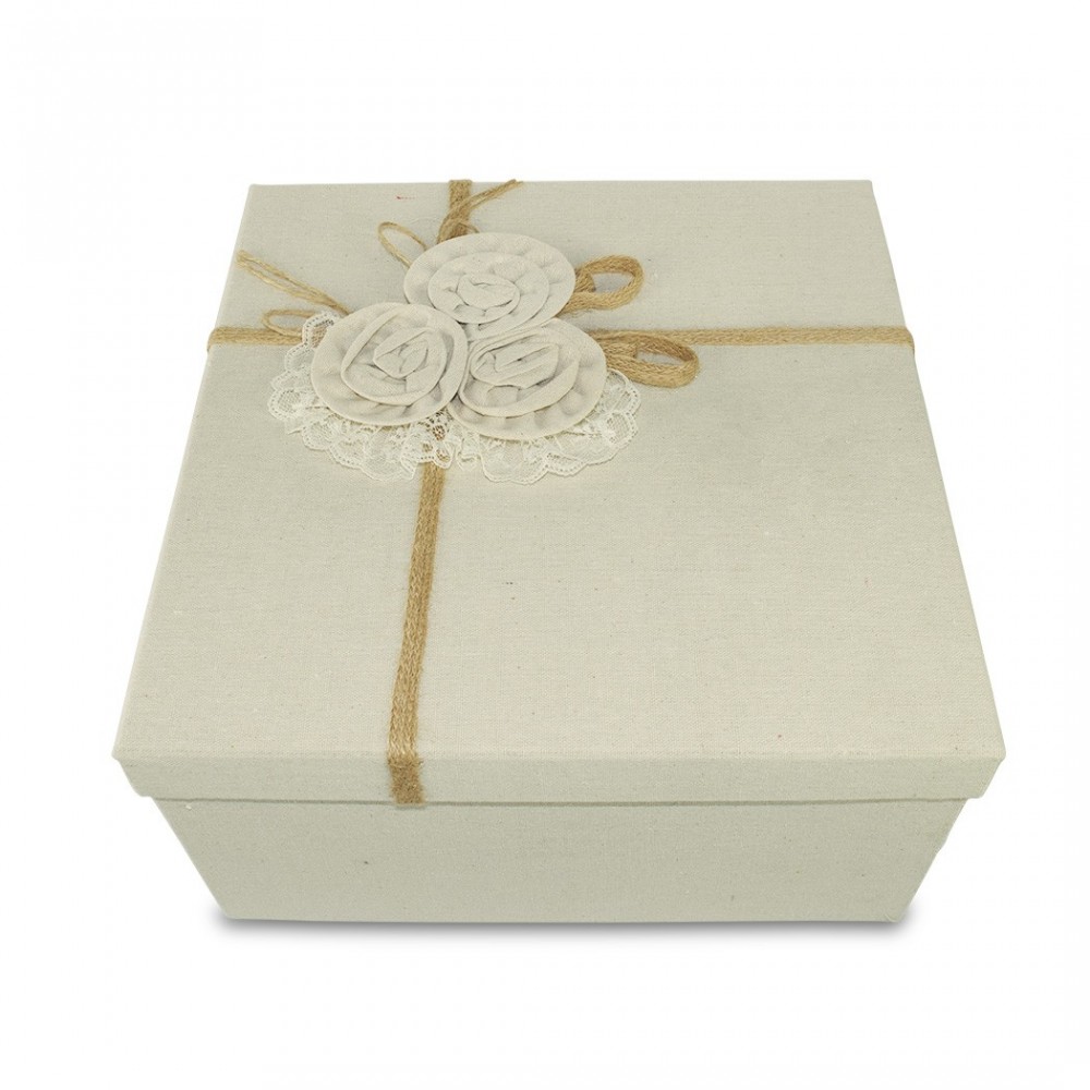 Art. 191008 Set de 3 cajas regalo cuadradas de...