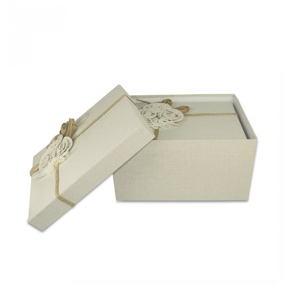 Art. 191006 Set de 3 cajas regalo rectangulares...