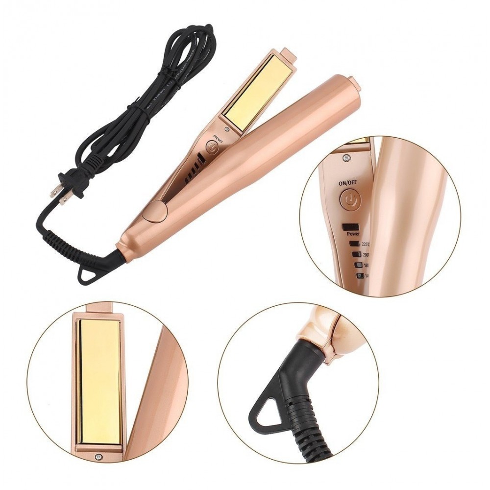 186892 Plancha para alisar o rizar el pelo liso...