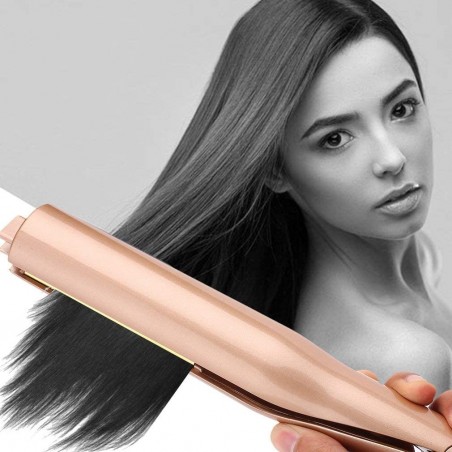 186892 Plancha para alisar o rizar el pelo liso 2 en 1 Sistema digital IRONTWIST