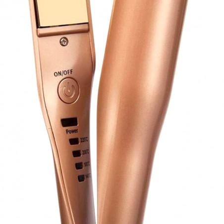 186892 Plancha para alisar o rizar el pelo liso 2 en 1 Sistema digital IRONTWIST