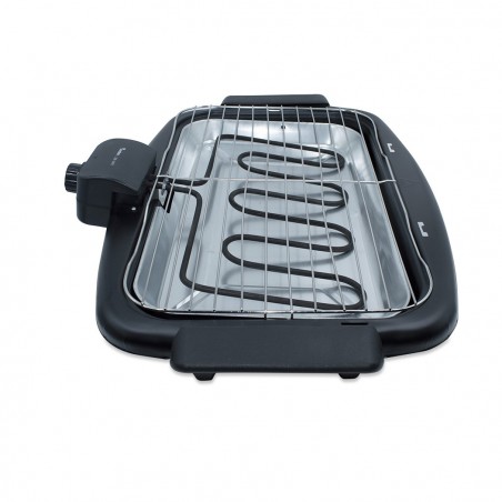 JGB304T1 Barbacoa eléctrica de mesa JORDAN parrilla de acero max 2200W 47x28cm