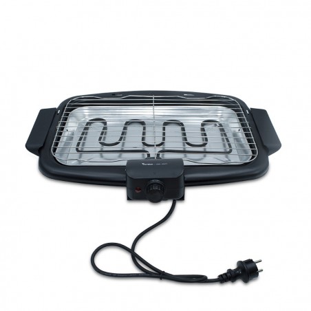 JGB304T1 Barbacoa eléctrica de mesa JORDAN parrilla de acero max 2200W 47x28cm