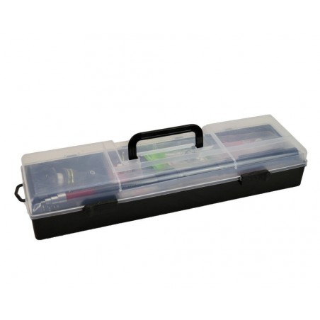 Kit completo de caña de pesca en maleta + accesorios