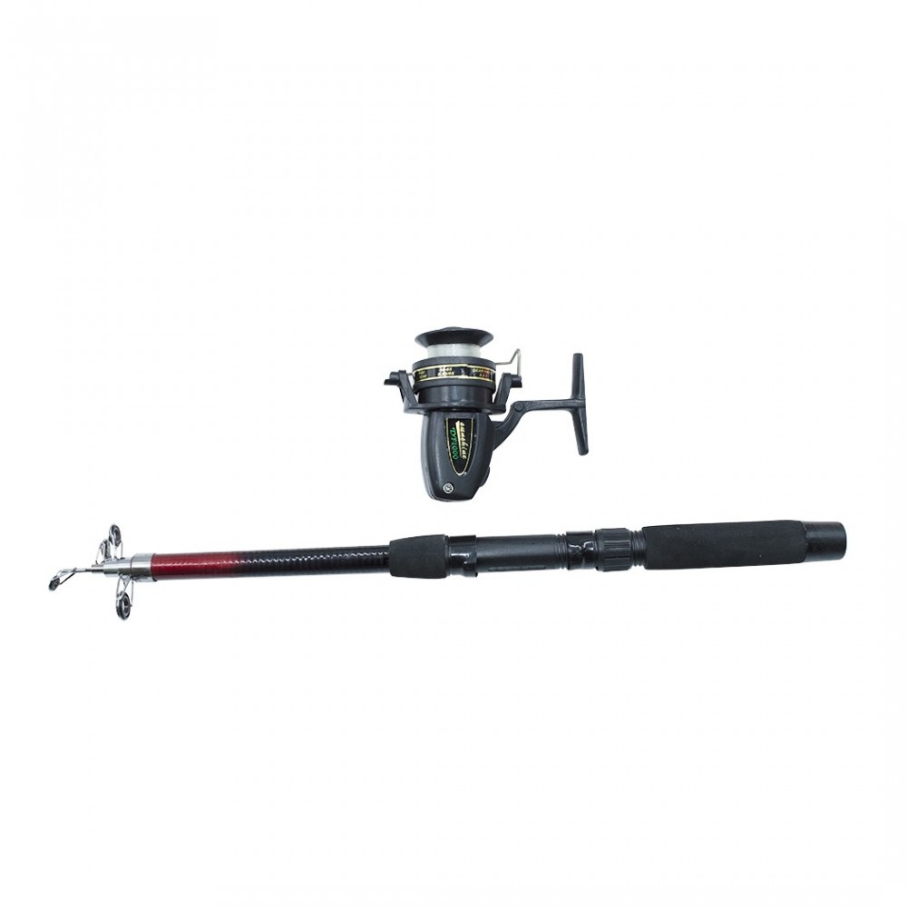 Kit completo de caña de pesca en maleta +...