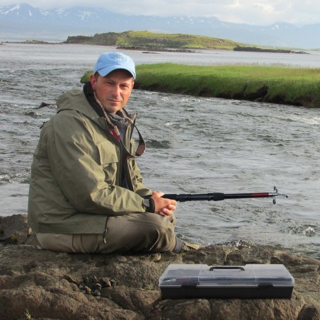 Kit completo de caña de pesca en maleta + accesorios