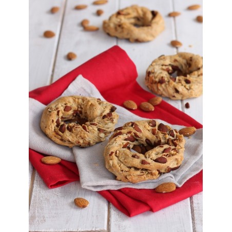 Taralli Napoletani Sugna e Pepe 4KG EXTRA MANDORLATO Receta clásica