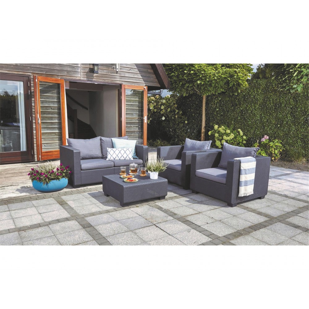 Sofá de resina para jardín SALTA SOFA' con...