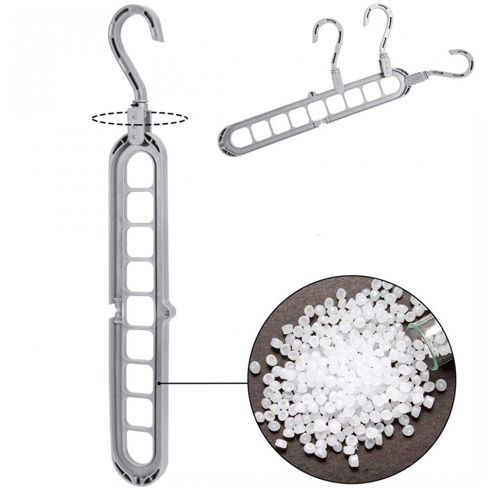 Set 2 perchas organizador ahorro espacio percha...