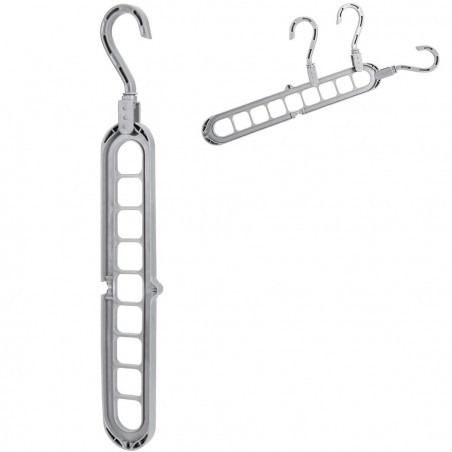 Set 2 perchas organizador ahorro espacio percha ropa MagicClothes Hanger Storage