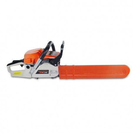 Motosierra de gasolina KRAFTROYAL 52cc con hoja de 50 cm jardinería poda madera