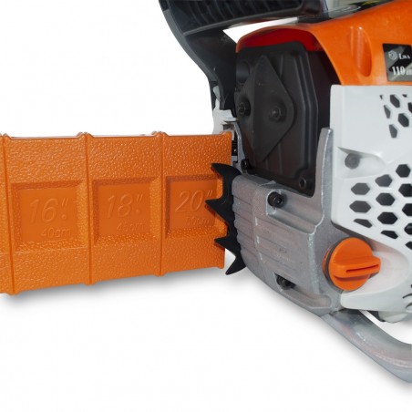 Motosierra de gasolina KRAFTROYAL 58cc con hoja de 50 cm jardinería poda madera