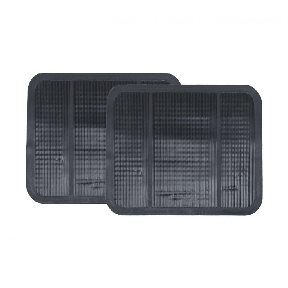 Pack 4 alfombrillas de goma antideslizante...