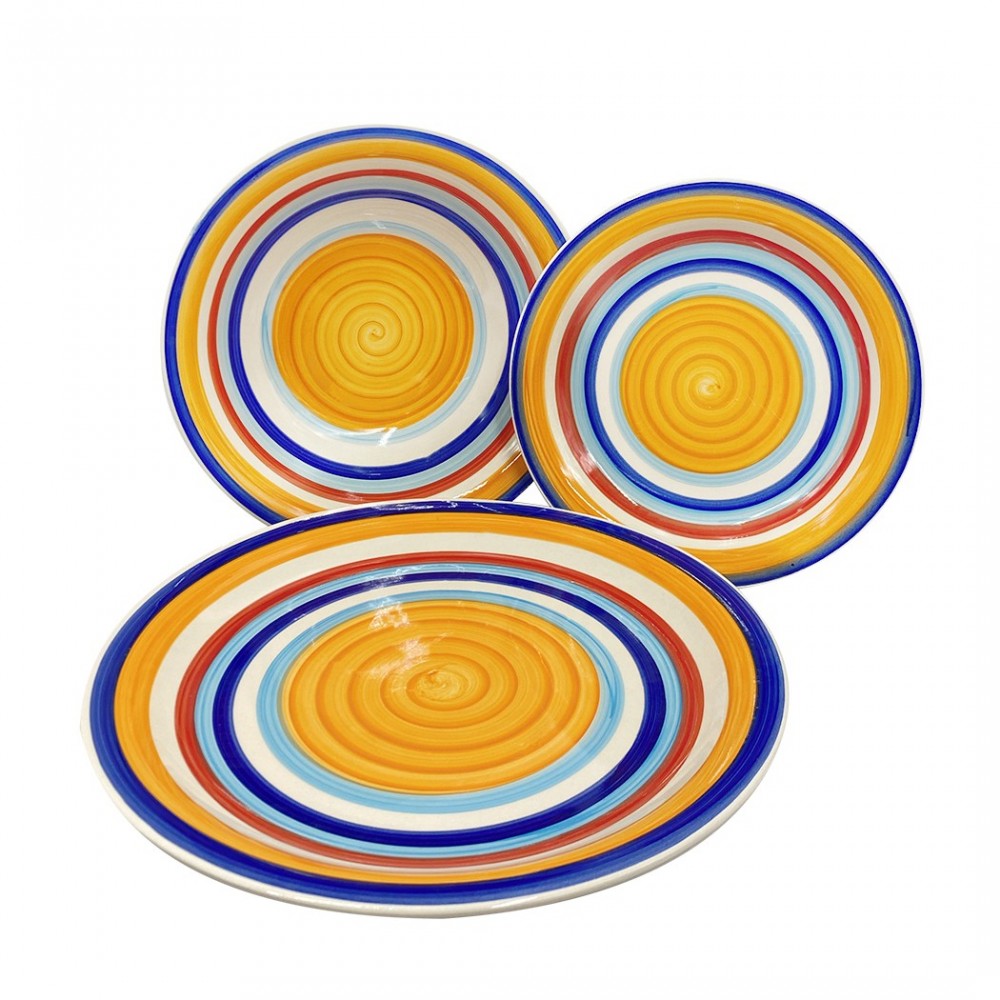 403005 Vajilla mesa 18 PZ FELICIA Plato llano,...