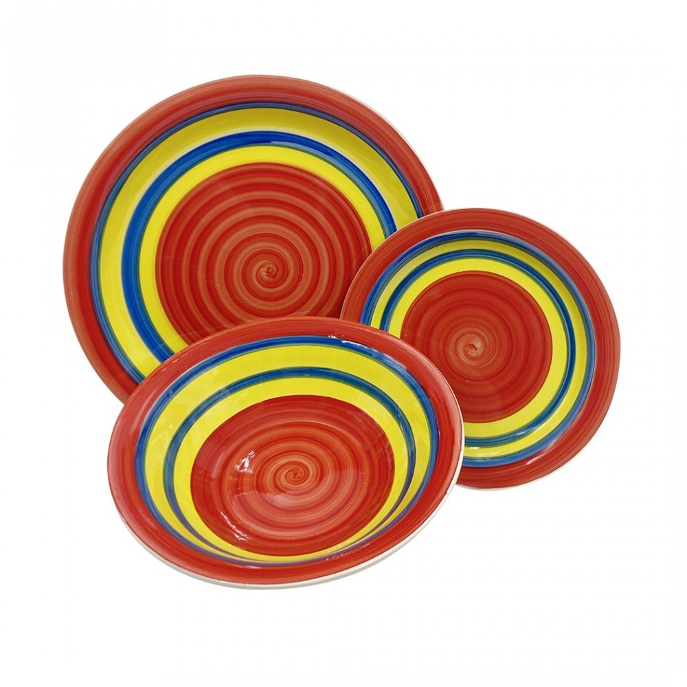 403004 Vajilla mesa 18 PZ FELICIA Plato llano,...