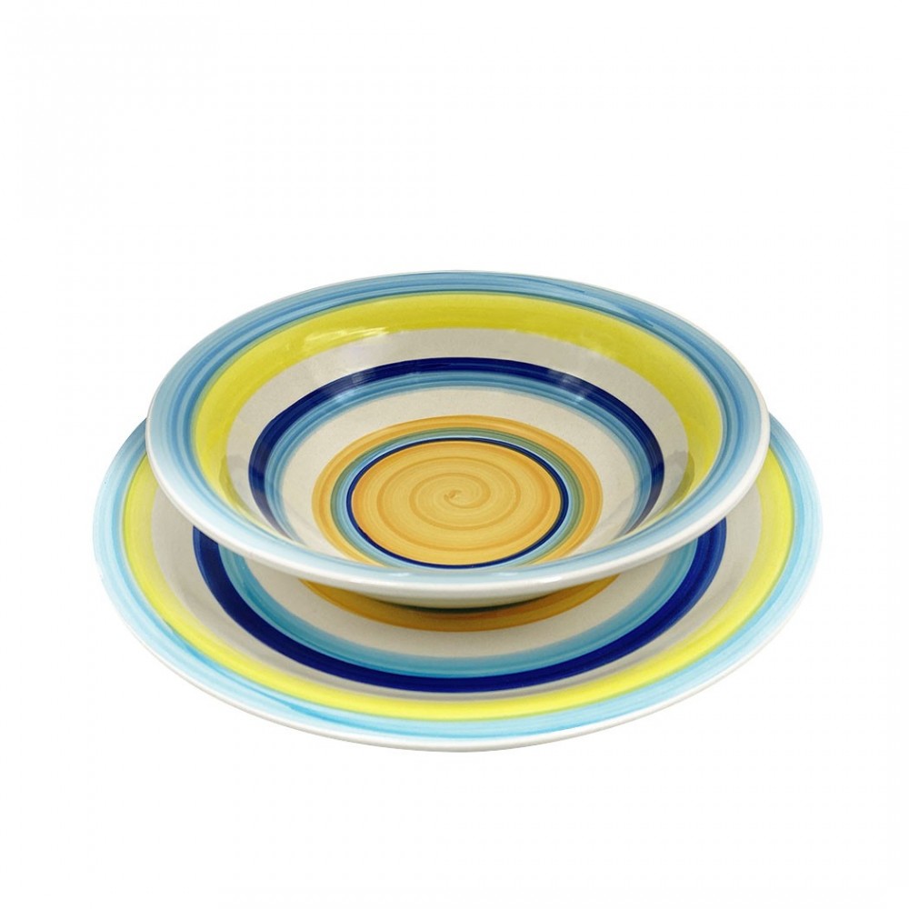 403006 Vajilla mesa 18 PZ FELICIA Plato llano,...