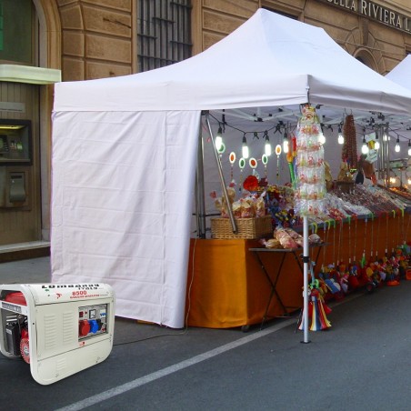 Generador de gasolina 2.3 KW 196CC 4 tiempos con monofásico trifásico 12V