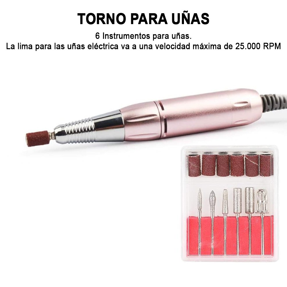 Art.101434 Máquina fresadora de uñas...