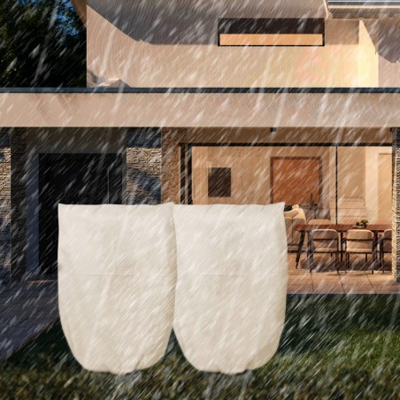 Capucha de protección antihielo transpirable para plantas de exterior 120x180 cm