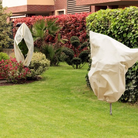 Capucha de protección antihielo transpirable para plantas de exterior 100x80 cm