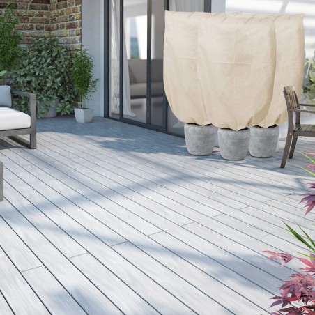 Capucha de protección antihielo transpirable para plantas de exterior 100x80 cm