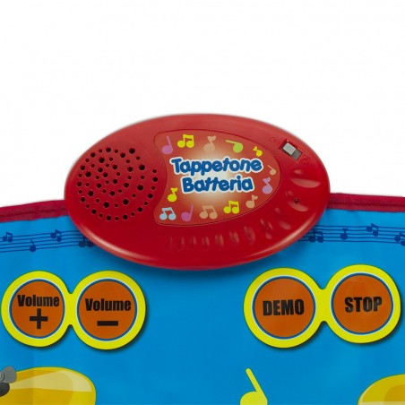 720002 Alfombrilla de batería con bases preestablecidas y simulaciones percusión