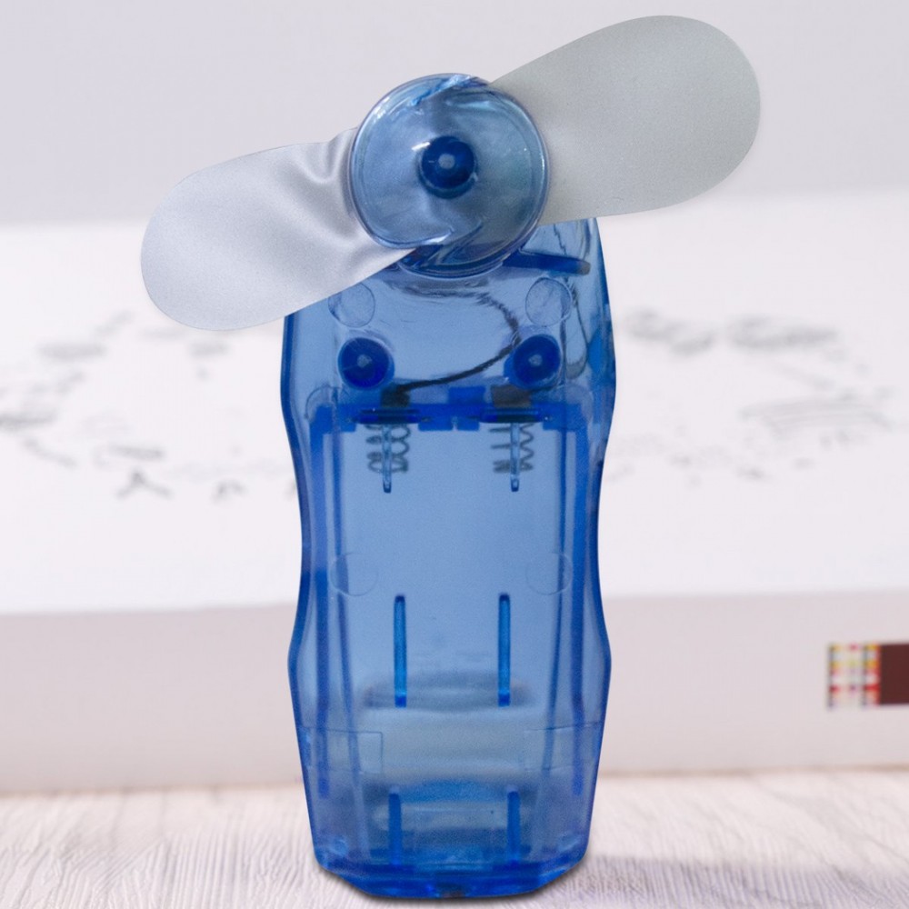 Mini ventilador portátil con 2 aspas...