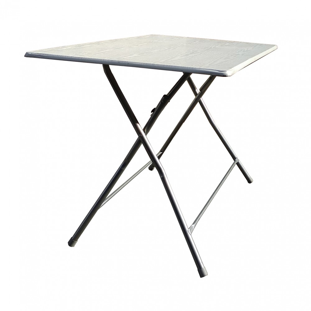 Mesa plegable Bingo120 en acero pintado y tapa...