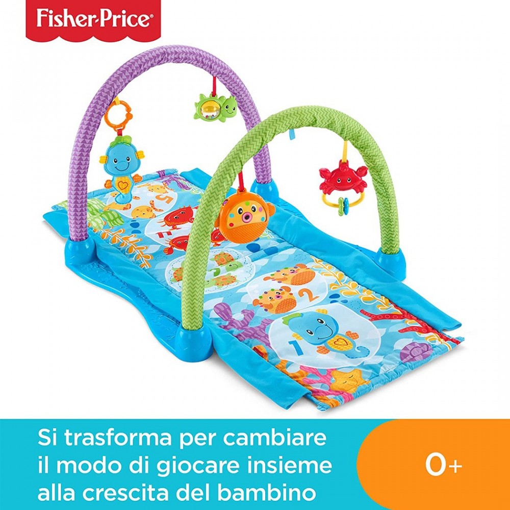 343007 Alfombra de juego Fisher Price 2en1 con...