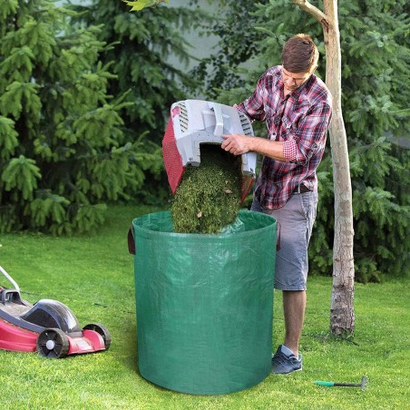 Saco de jardín de polipropileno hasta 300L resistente al agua y repelentes UV