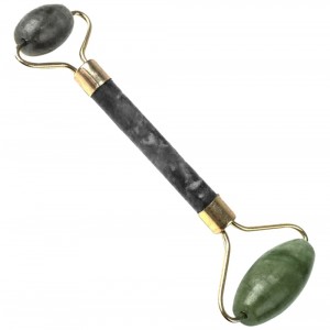 210689 Masajeador rodillo de jade para rostro y cuerpo en... 2