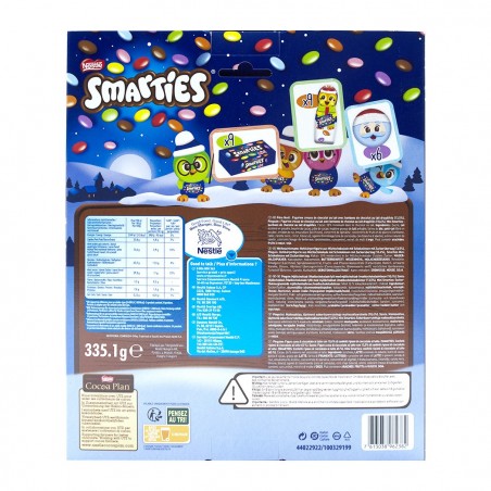 962382 Calendario de adviento chocolate con leche 335g 24 piezas