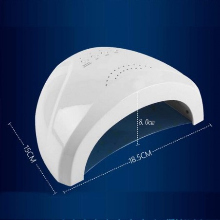 210107 Lámpara para uñas 30 LED UV con 48W profesional con temporizador