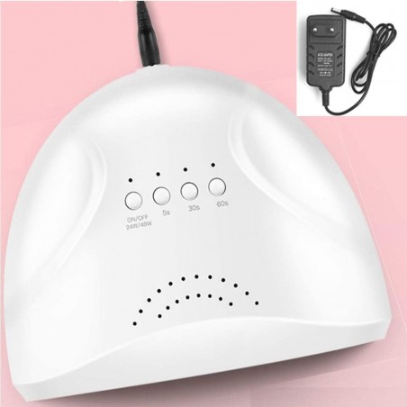 210107 Lámpara para uñas 30 LED UV con 48W profesional con temporizador