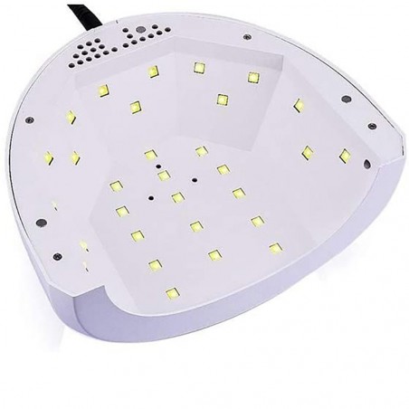 210107 Lámpara para uñas 30 LED UV con 48W profesional con temporizador