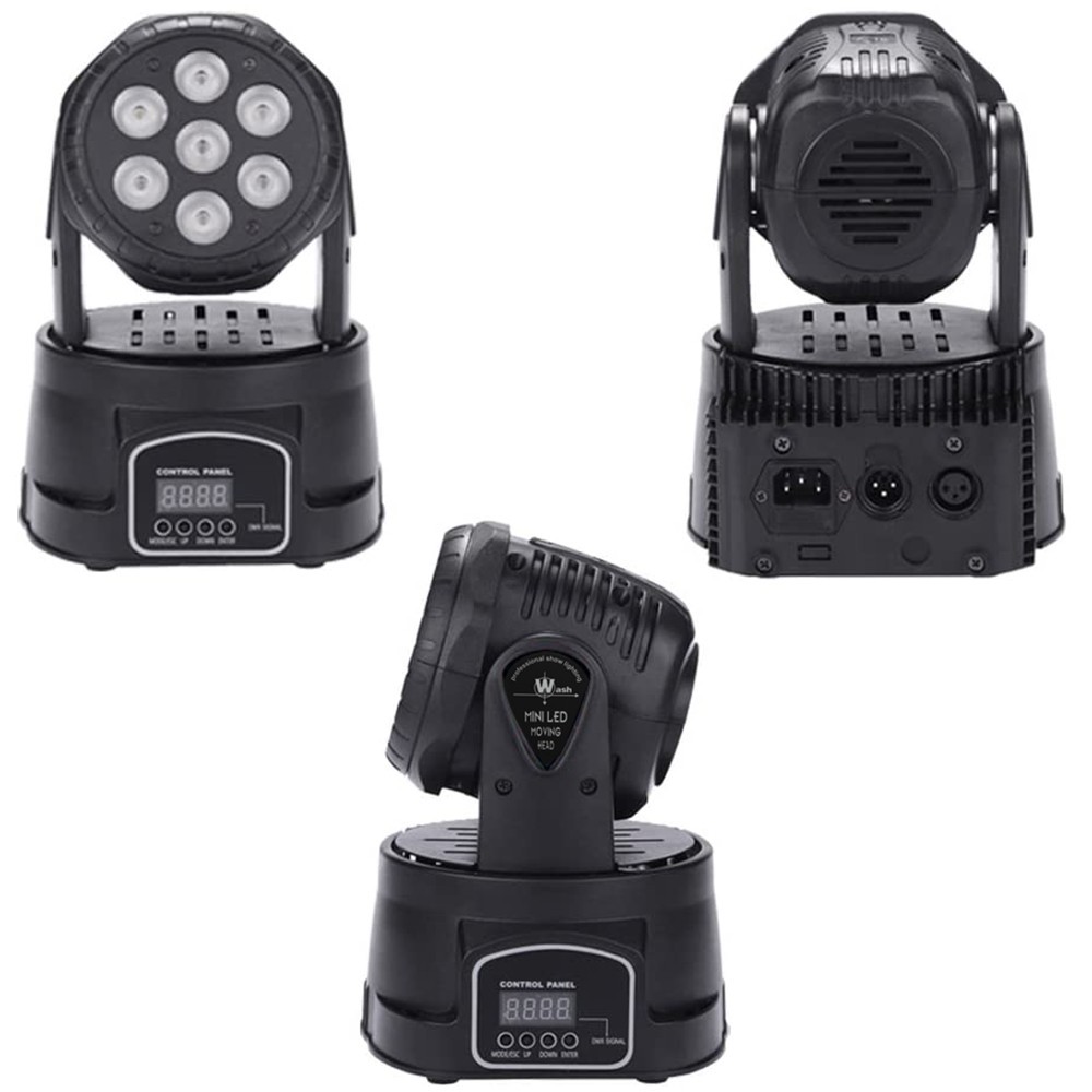 664868 Estroboscopio giratorio mini-LED con 7...