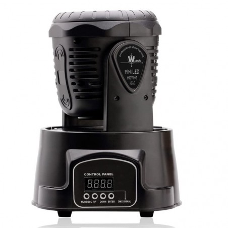 664868 Estroboscopio giratorio mini-LED con 7 luces multicolor de 10W RGBW 150W