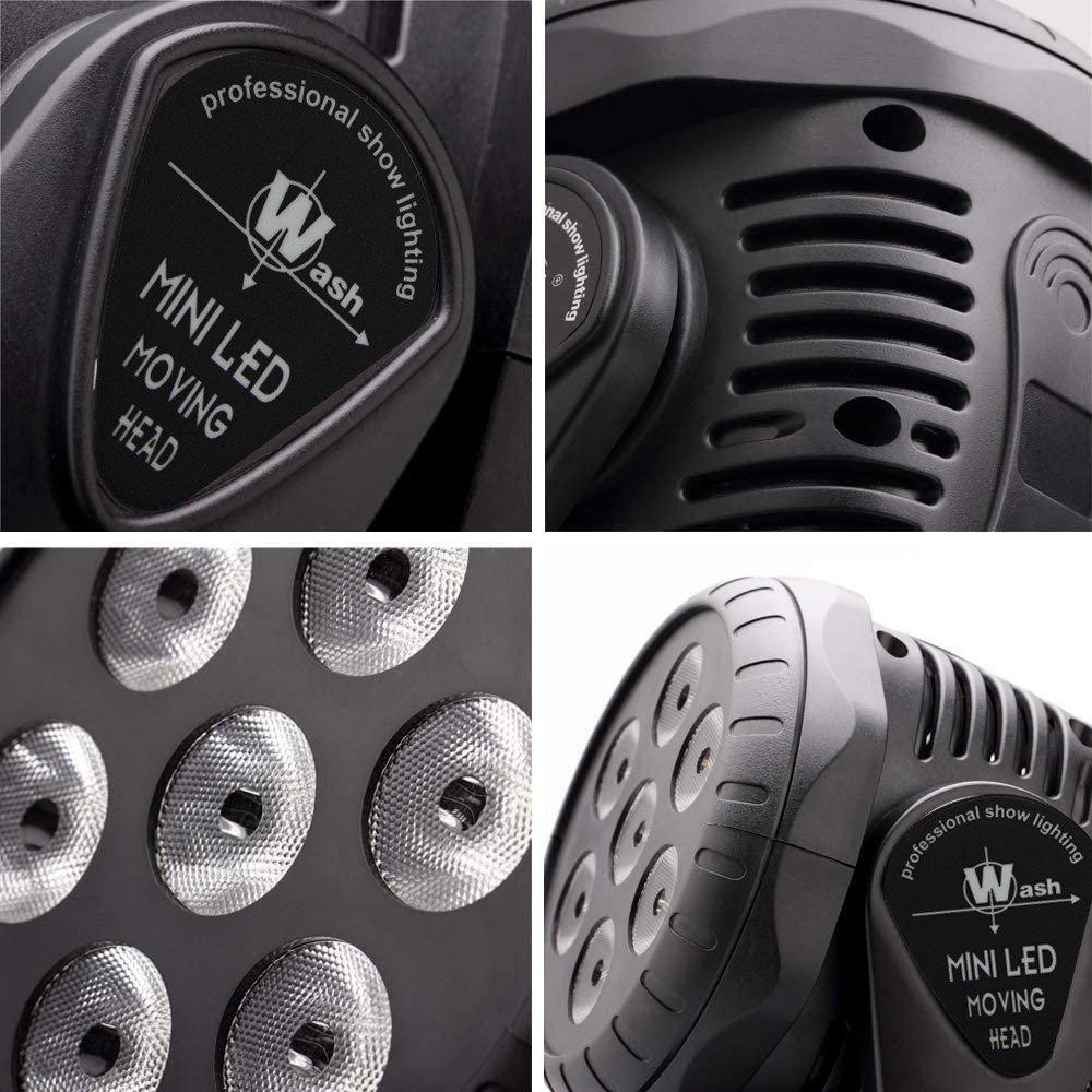 664868 Estroboscopio giratorio mini-LED con 7...