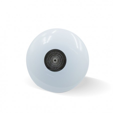 Lámpara circular con mando a distancia música y bluethooth de 24W colores RGB